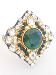 Kundan Finger Ring